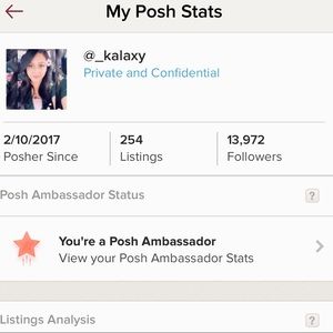POSH AMBASSADOR 🎀